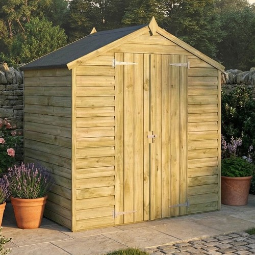 6x4 wooden garden - 6x4,