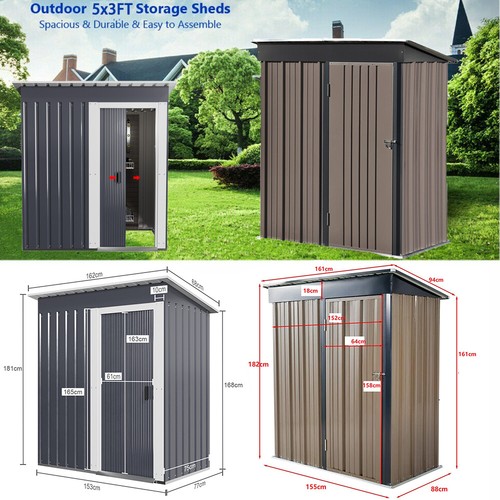 3ft garden shed lockable - 5,