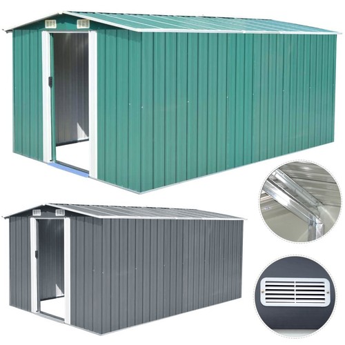 Metal garden shed - garden,