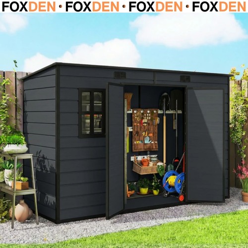 Resin garden shed - 10, ft