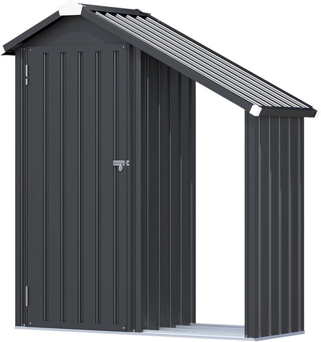 Aecojoy steel storage shed - storage,