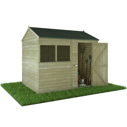 8x6 garden shed - 8x6, reverse