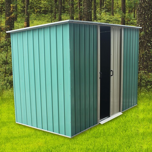 8x4 metal garden - garden, shed