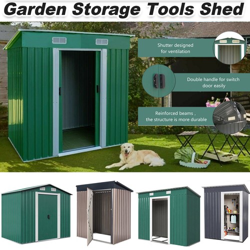 Metal garden shed 8 x - shed, 4,