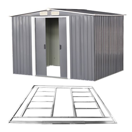 New metal garden shed - new, apex