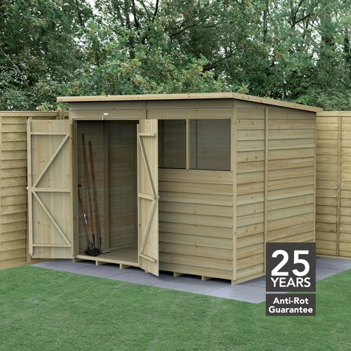 Forest 4life 8x6 shed pent - 4life,