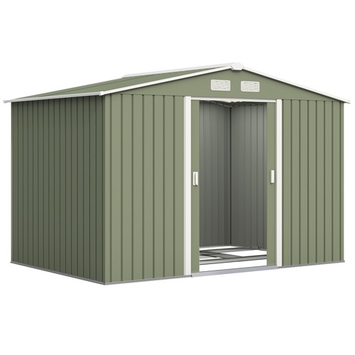 Outsunny 6ft galvanised - 9, x