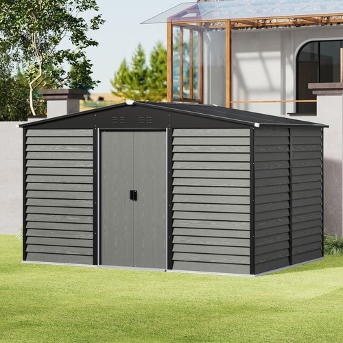 Metal garden shed - shed, 8x7ft