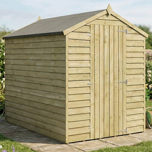 7x5 wooden garden shed - 7x5,
