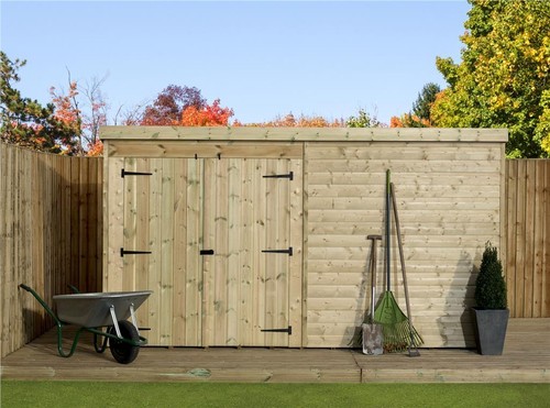 Empire 4000 pent garden - garden, shed
