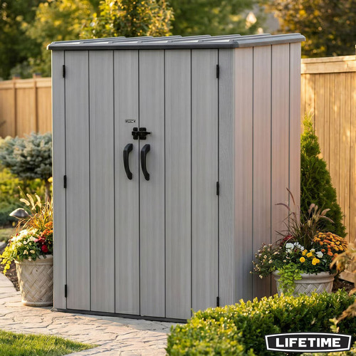 Lifetime vertical storage shed - vertical,