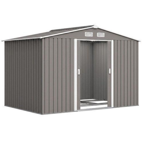 Outsunny 6ft galvanised - outsunny, 9