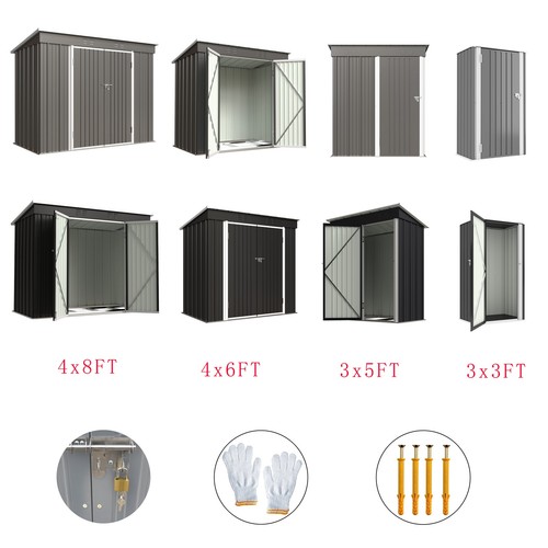 Birchtree garden shed metal - birchtree,