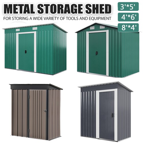 Metal garden shed 8 - metal,