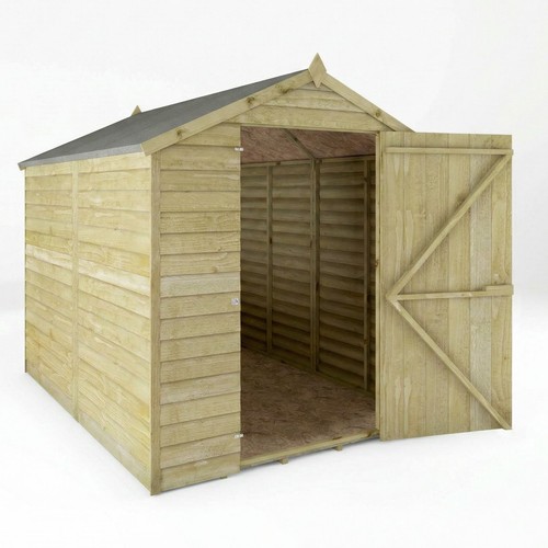 8x6 wooden garden shed apex - 8x6,