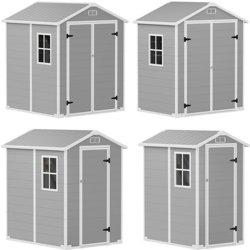 Plastic garden shed - shed, with