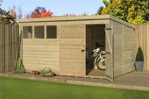 Empire 1500 pent garden shed - empire,