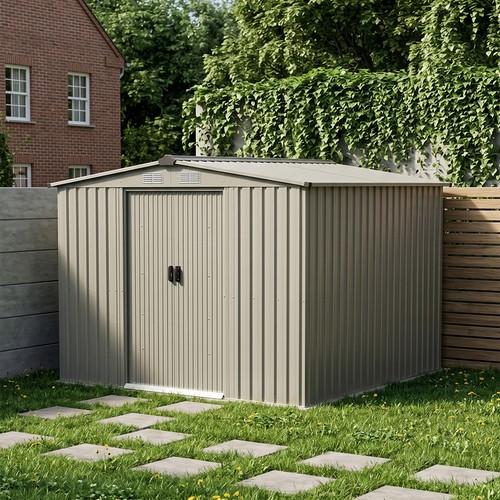 8ft metal garden shed - 8,