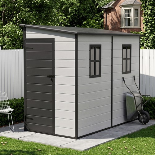 Lean garden shed 8x4ft - lean-to,