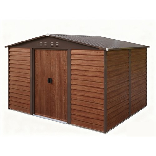 10x8ft galvanized metal garden - galvanized,